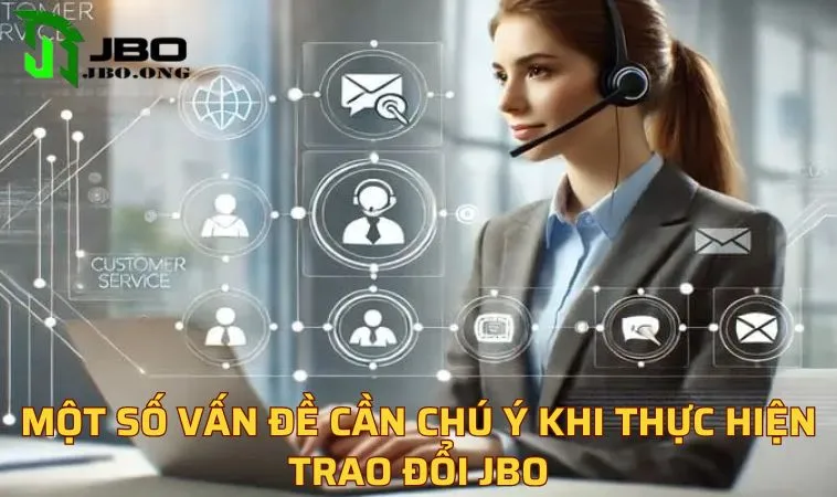 Một số vấn đề cần chú ý khi thực hiện trao đổi JBO