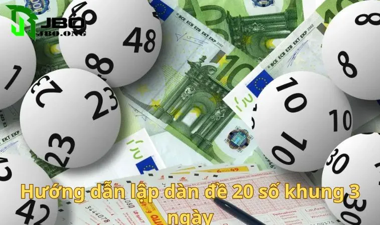 Hướng dẫn lập dàn đề 20 số khung 3 ngày